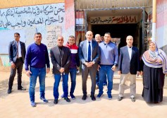 وزير التربية والتعليم يتابع سير العملية التعليمية في عدد من مدارس محافظة الشرقية