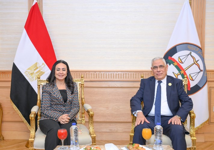 النائب العام ووزيرة التضامن 