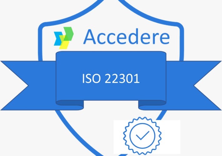 شهادةISO 22301:2019