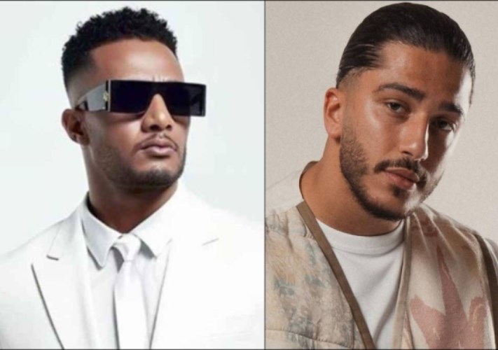محمد رمضان والمغني الألماني Mero