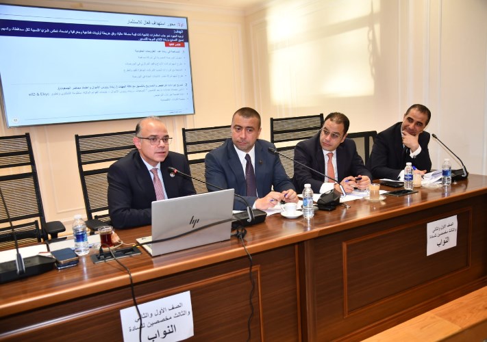 وزير الاستثمار باجتماع لجنة الصناعة