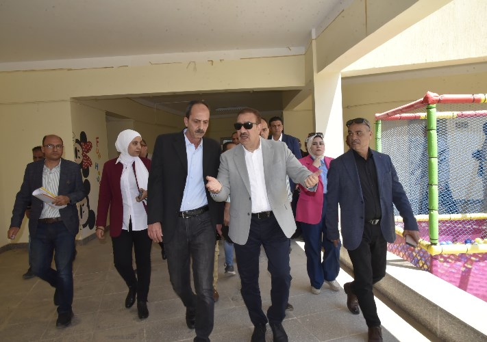 جولة المحافظ بمدينة سلام مصر