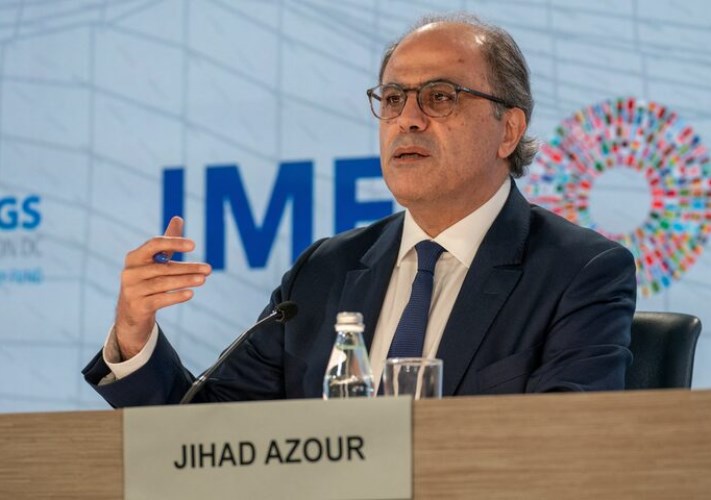 جهاد أزعور، مدير إدارة الشرق الأوسط وآسيا الوسطى في صندوق النقد الدولي