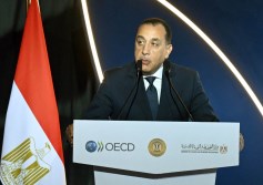 مدبولي  خلال مؤتمر البرنامج القُطري بين مصر ومنظمة التعاون الاقتصادي