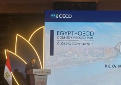 مدبولي خلال فعاليات ختام البرنامج القطري لمصر مع منظمة التعاون الاقتصادي والتنمية