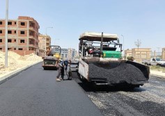 شروعات تنفيذ ورفع كفاءة الطرق 