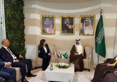 لقاء سعودي مصري على هامش المنتدى الحضري العالمي