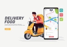 تطبيقات توصيل الطعام