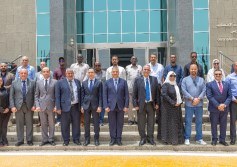 المنطقة الاقتصادية تستقبل وفد  دولى