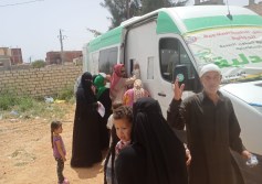 قافلة طبية 