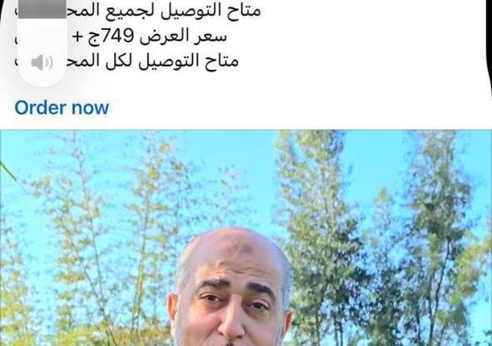 الصفحة المزيفة