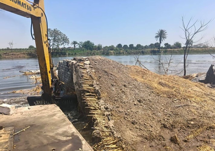 إزالة التعديات على مجرى النيل