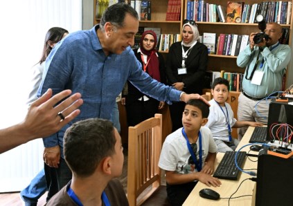  مدبولي يتفقد منتزه إدكو الدولي