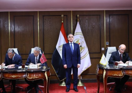 وزير العدل يحضر توقيع بروتوكولات