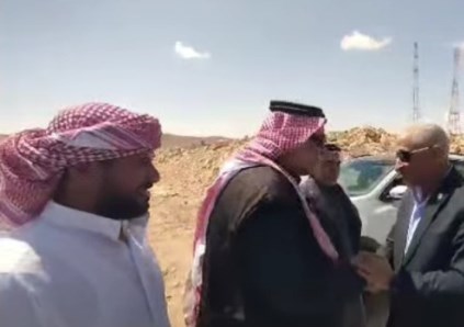 قام اللواء دكتور خالد مجاور، محافظ شمال سيناء، بزيارة قرية بئر معين بوسط سيناء بالقرب من خط الحدود الدولية