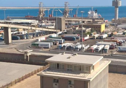حركة التداول بموانى البحر الاحمر