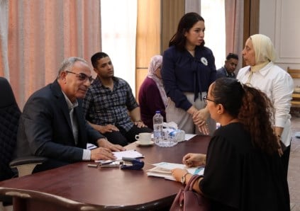 لقاء محافظ الإسماعيلية مع المواطنين