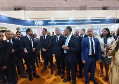 وزيرا التموين والصناعة يفتتحان معرض بروماك للتعبئة والتغليف الغذائي