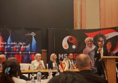  خلال فعاليات توقيع عقود انضمام عدد من الجمعيات الأهلية إلى مشروع الترقية المؤسسية