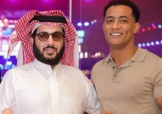 محمد رمضان وتركي آل الشيخ