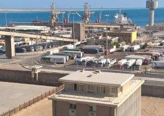 حركة التداول بموانئ البحر الأحمر