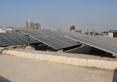 استخدام الطاقة الشمسية في محطة مصر