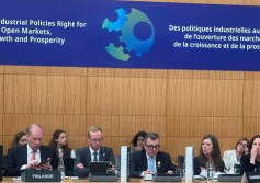 خلال اجتماع المجلس الوزاري لـ OECD