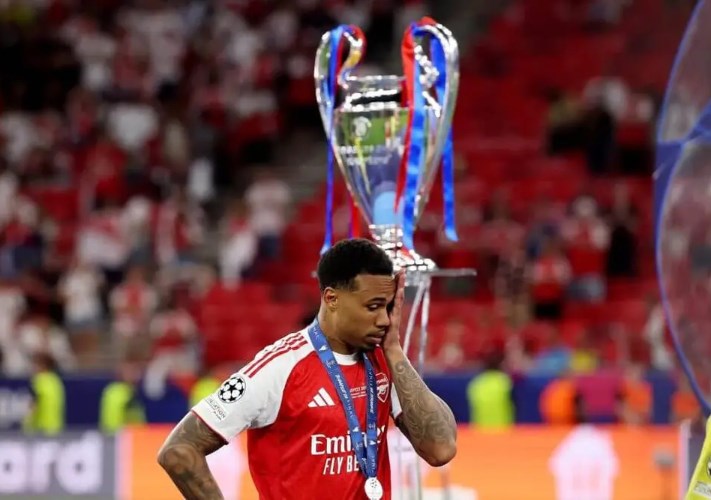 جابرييل لاعب آرسنال الإنجليزي