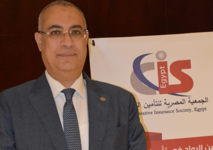 مصطفى أبو العزم، العضو المنتدب للجمعية المصرية للتأمين التعاوني