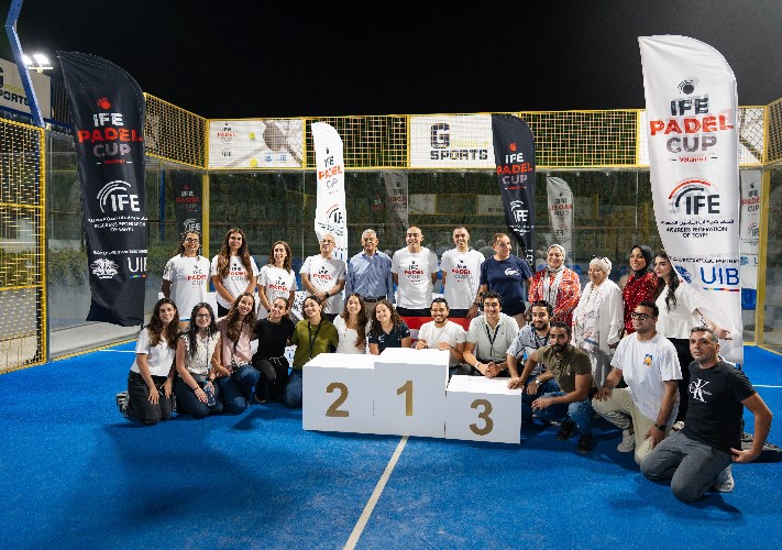 بطولة IFE Padel Cup 2026 تختتم فعالياتها بمشاركة 48 فريقًا من قطاع التأمين