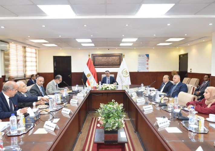 فاروق يتصدر اجتماع الجنعية العامة للقابضة للصوامع والتخزين 