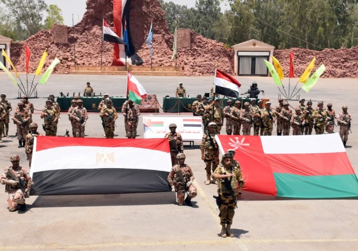 التدريب المصرى العمانى