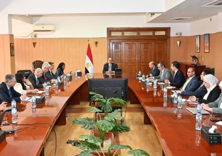 اجتماع وزير الري مع البنك الدولي