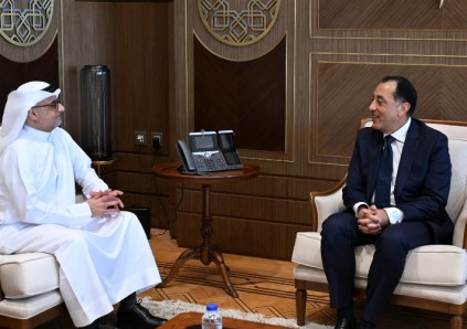 رئيس الوزراء يلتقي رئيس الدائرة المالية 