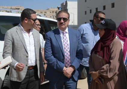 جولة المحافظ ببورفؤاد