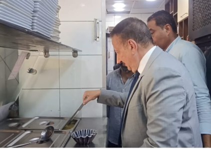محافظ بورسعيد يقود حملات مفاجئه