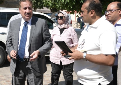 محافظ بورسعيد بجوله تفقديه ببورفؤاد