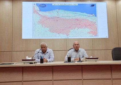 وزير النقل ومحافظ مطروح