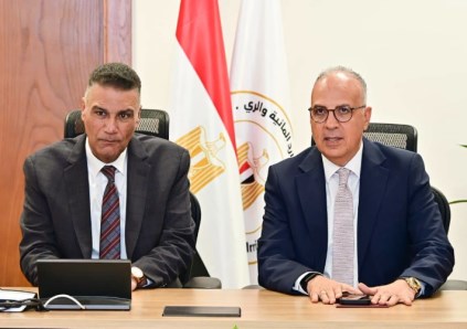 وزير الري مع محافظ جنوب سيناء