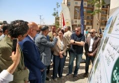 جولة لوزيرة الإسكان بمدينة بدر