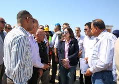 وزيرة الإسكان تتفقد محطة معالجة الصرف الصحي بمرسى مطروح وتتابع أعمال التوسعة