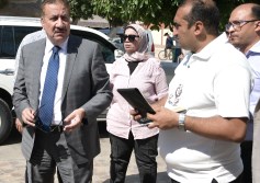 محافظ بورسعيد بجوله تفقديه ببورفؤاد
