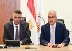 وزير الري مع محافظ جنوب سيناء