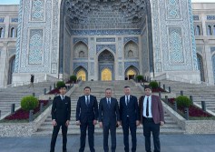 قنصوة ونظيره الأوزبكي يبحثان توسيع الشراكة الجامعية وإنشاء مراكز تميز مشتركة.