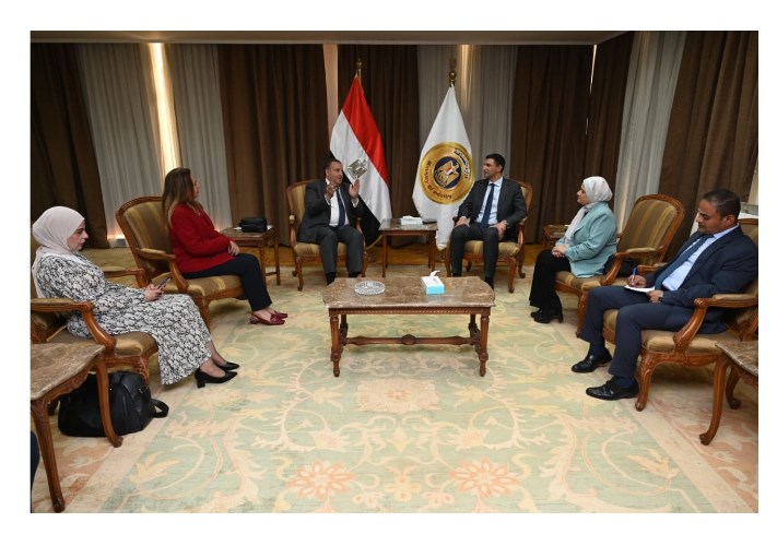 المهندس خالد هاشم وزير الصناعة