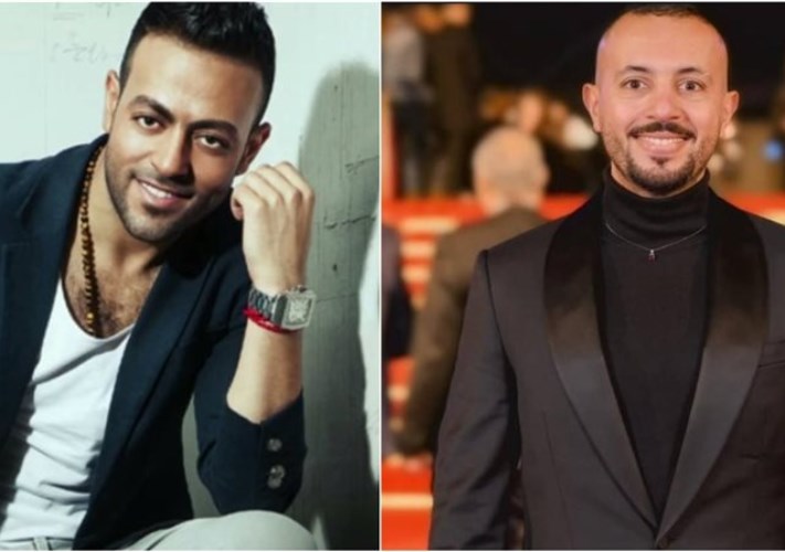 محمود عليم وتامر عاشور